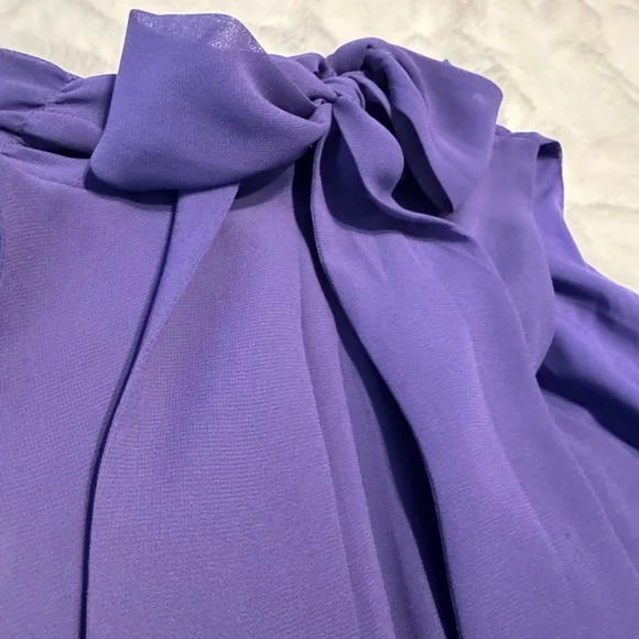 NWT New York & Company Purple Halter
Dress - Picture 7 of 9